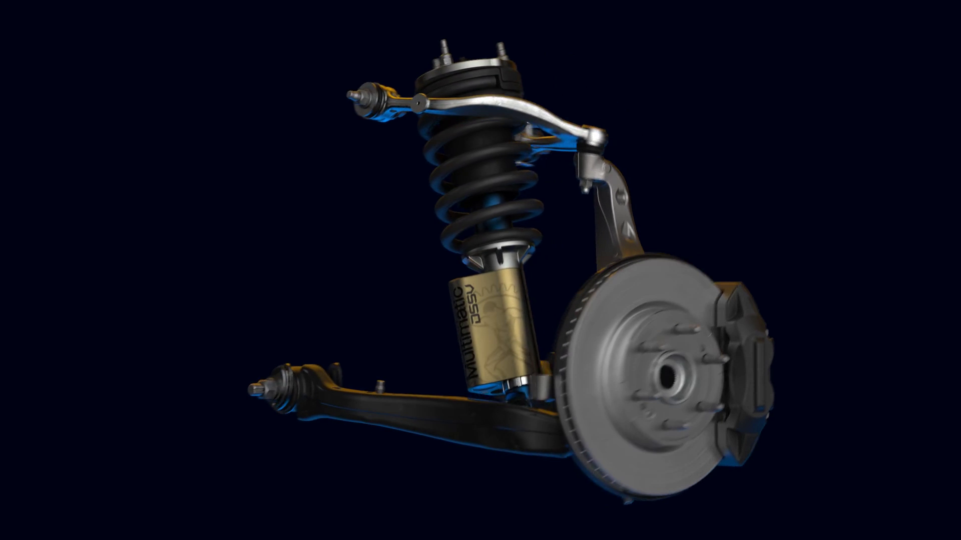 Multimatic DSSV dampers and suspension components for GM's T1XX Truck Platform